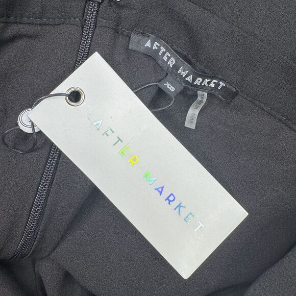 After Market x Endless Rose August Apparel Black High Waist Hot Pants - Size XS - Picture 3 of 3